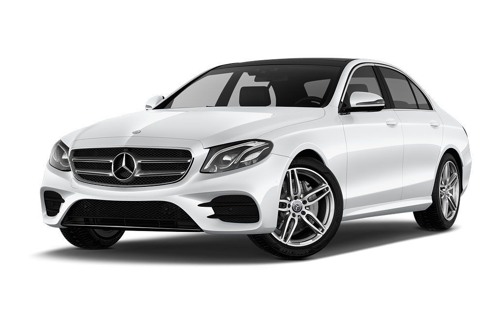 Mercedes E Class (Baujahr 2021) Avantgarde 4 Türen seitlich vorne mit Felge