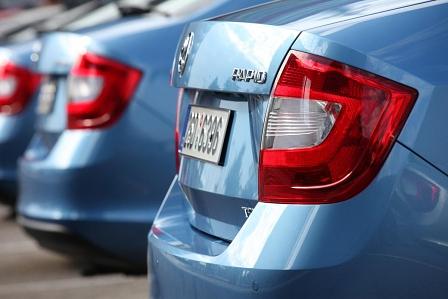 Skoda Rapid: Klassische C-Form der Rückleuchten