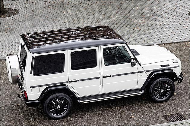 Wer mag, kann seinen Editions-Benz in Schwarz-Weiß bestellen