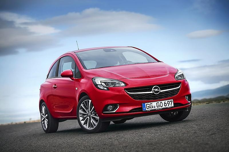 Der Opel Corsa hat den lachenden Kussmund vom Adam geerbt