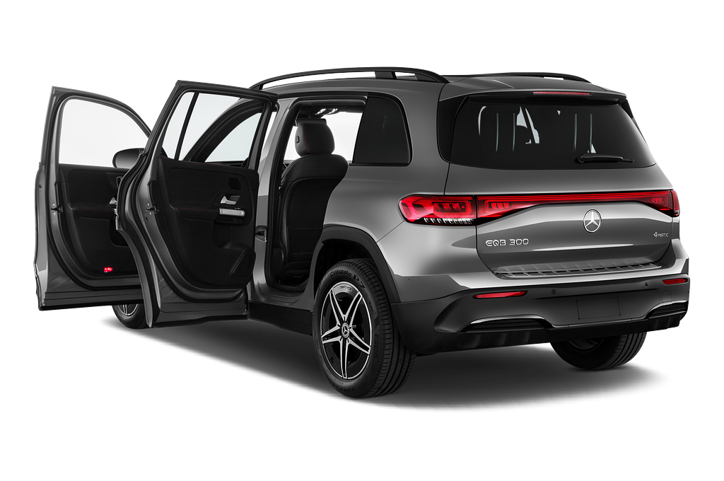 Mercedes EQB (Baujahr 2022) 300 AMG Line 5 Türen Tür geöffnet