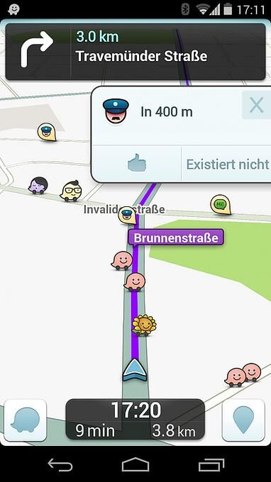 Waze ist eine der größten Verkehrs-Communities.