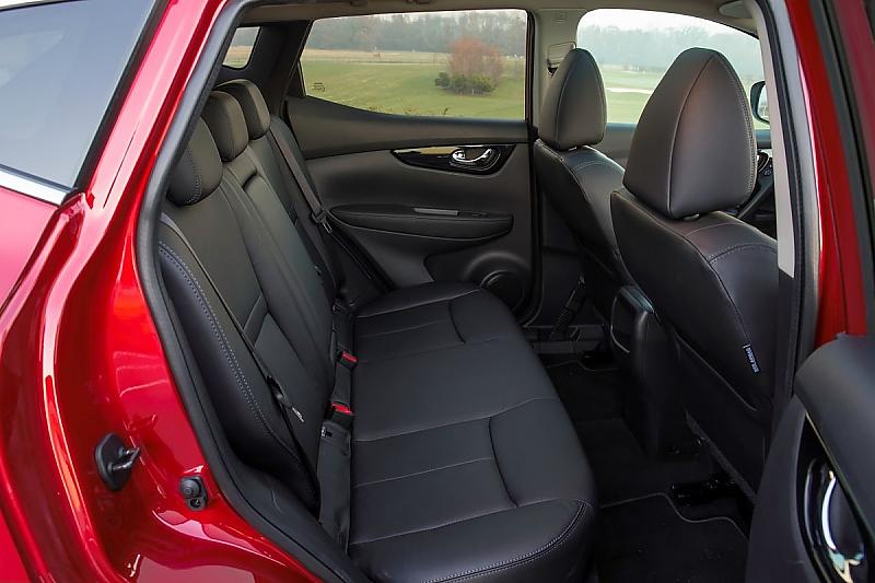 Nissan Qashqai 1.5 dCi - auch hinten gibt es genügend Platz