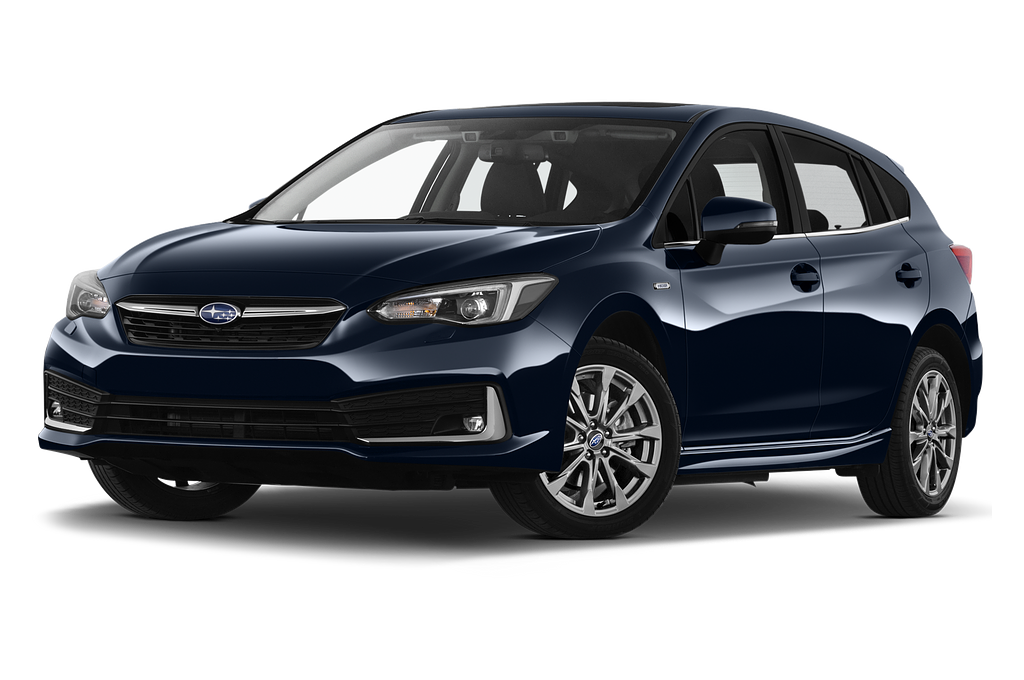 Subaru Impreza (Baujahr 2021) Trend 5 Türen seitlich vorne mit Felge
