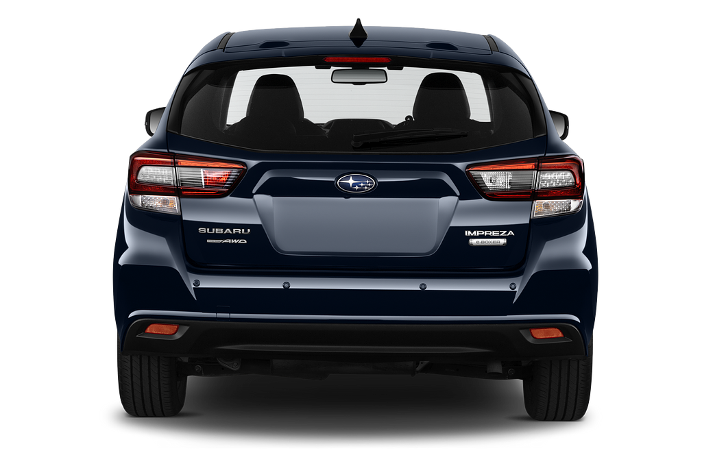 Subaru Impreza (Baujahr 2021) Trend 5 Türen Heckansicht
