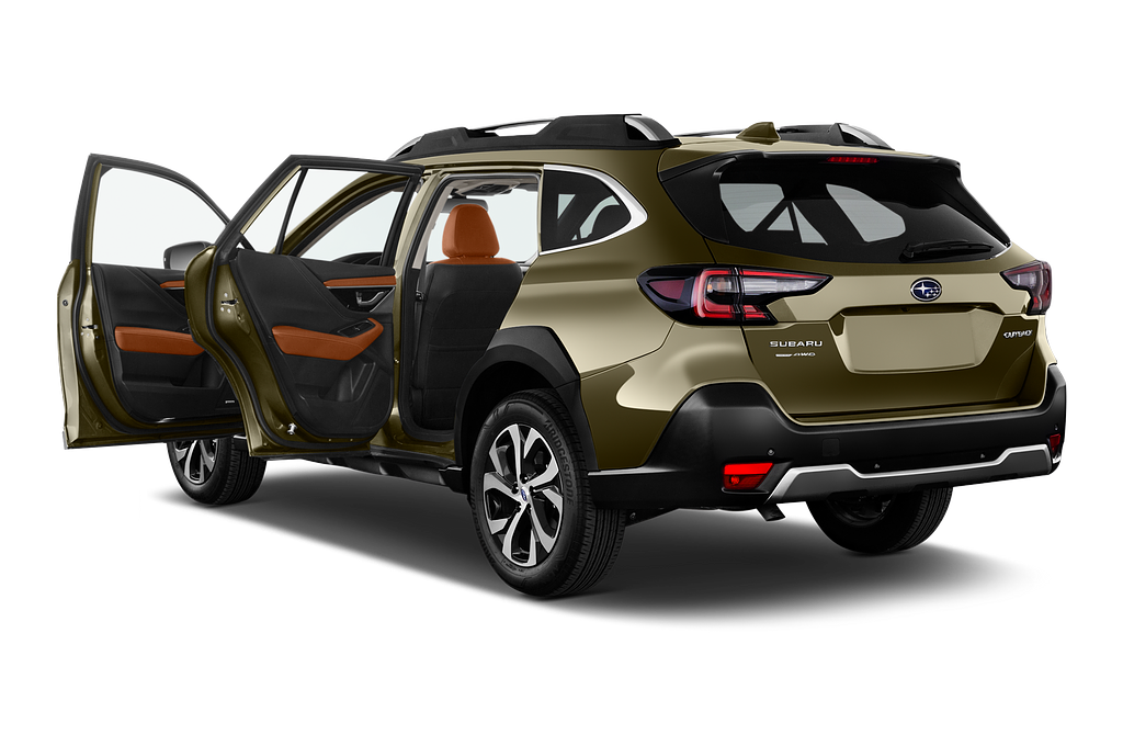 Subaru Outback (Baujahr 2022) Platinum 5 Türen Tür geöffnet
