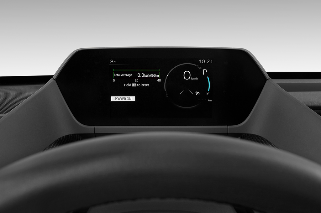 Subaru Solterra EV (Baujahr 2023) Comfort 5 Türen Tacho und Fahrerinstrumente