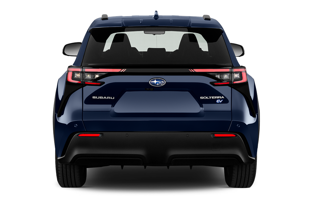 Subaru Solterra EV (Baujahr 2023) Comfort 5 Türen Heckansicht