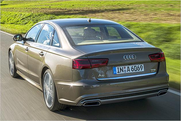 Neben dem Avant wurden auch die Limousine (im Bild), der allroad quattro, S6 und S6 Avant und der RS 6 aufgefrischt