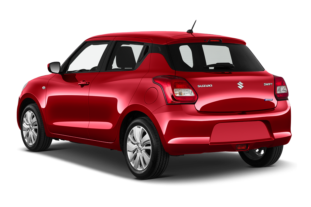 Suzuki Swift (Baujahr 2020) Comfort Hybrid 5 Türen seitlich hinten