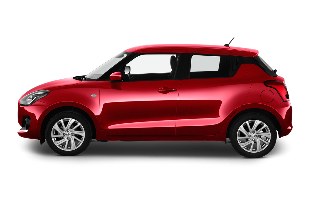 Suzuki Swift (Baujahr 2021) Comfort Hybrid 5 Türen Seitenansicht