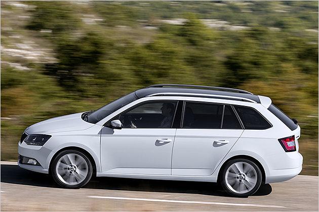 Der Kleinwagen-Kombi ist 26 Zentimeter länger als der normale Fabia, der Radstand ist gleich