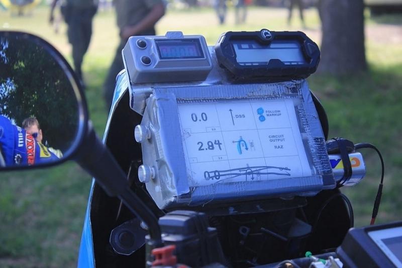 Ohne geht nichts: Roadbook bei der Dakar 2015.