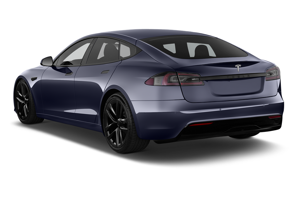 Tesla Model S (Baujahr 2021) Plaid 5 Türen seitlich hinten