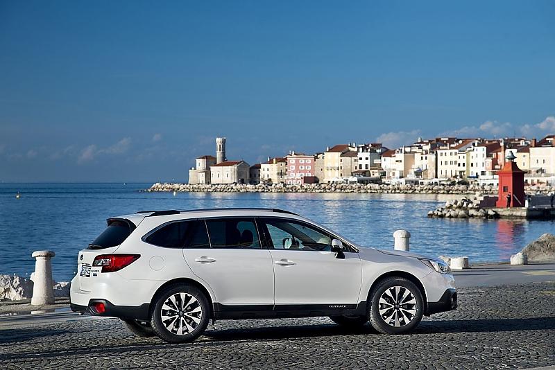 Der Kofferraum des Subaru Outback fasst 559 Liter