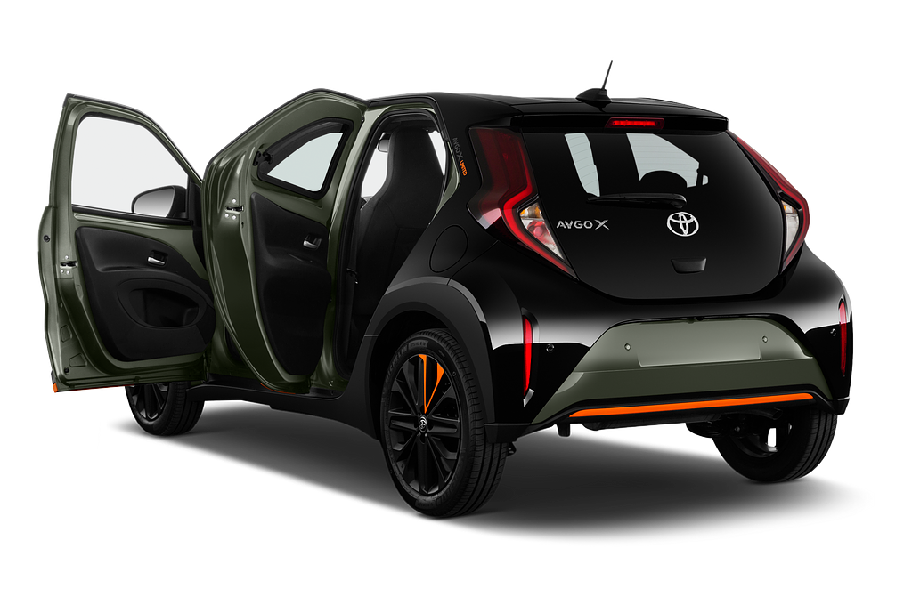 Toyota Aygo X (Baujahr 2022) Limited 5 Türen Tür geöffnet