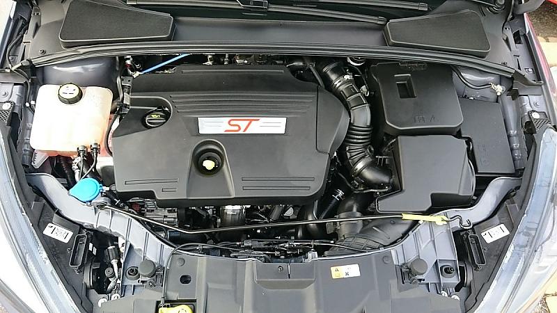 Der 2,0 Liter große Ford Focus ST-Dieselmotor.