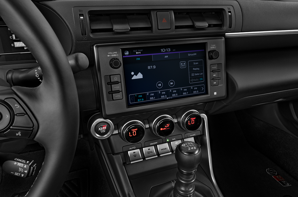 Toyota GR86 (Baujahr 2022) Base 2 Türen Mittelkonsole