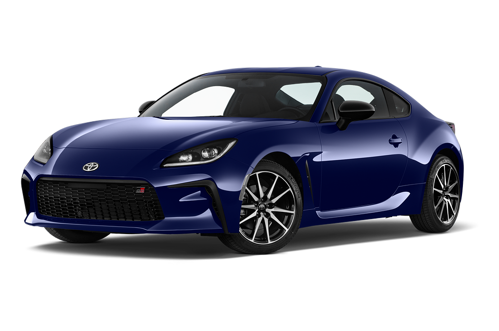Toyota GR86 (Baujahr 2022) Base 2 Türen seitlich vorne mit Felge