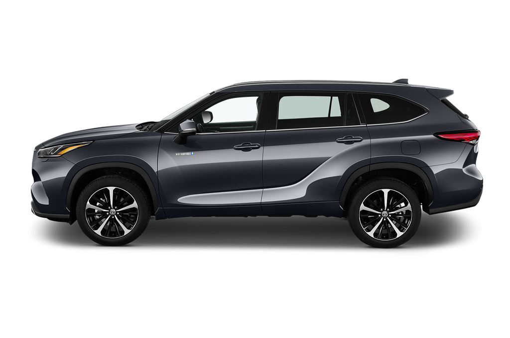 Toyota Highlander (Baujahr 2021) Luxury 5 Türen Seitenansicht