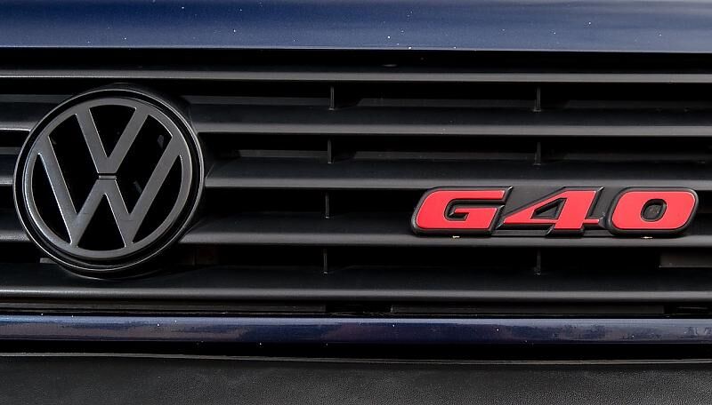An dem G40-Logo erkannte man den schnellen Wolfsburger