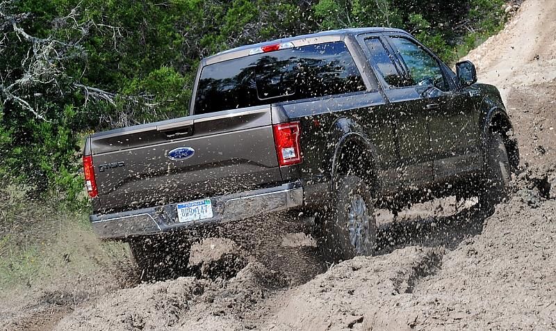 Ford F-150 2.7 Ecoboost - Dank 4x4 auch im Gelände eine Bank