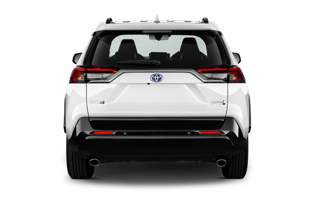 Toyota RAV4 (Baujahr 2021) Style 5 Türen Heckansicht