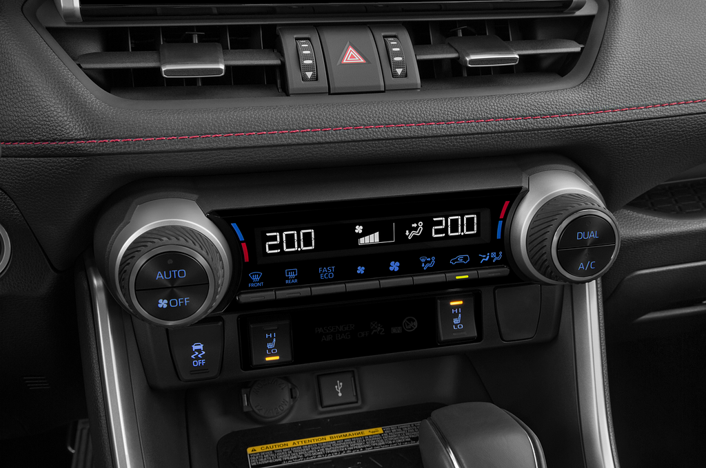 Toyota RAV4 (Baujahr 2021) Style 5 Türen Temperatur und Klimaanlage