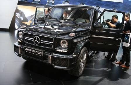 Power satt: Das AMG-Modell der G-Klasse