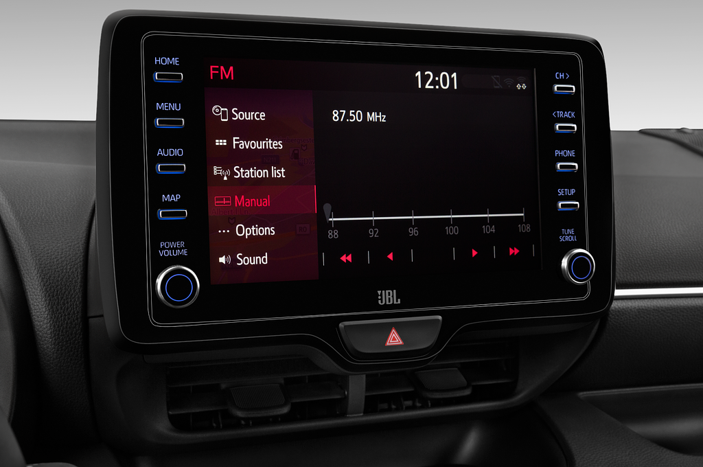 Toyota Yaris (Baujahr 2020) Premier Edition 5 Türen Radio und Infotainmentsystem