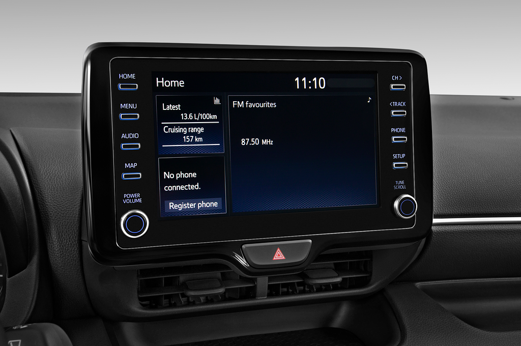 Toyota Yaris (Baujahr 2020) Comfort 5 Türen Radio und Infotainmentsystem