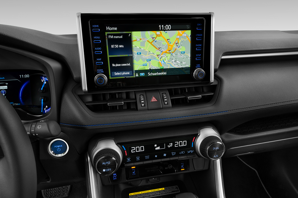 Toyota RAV4 Hybride (Baujahr 2021) Style Selection 5 Türen Mittelkonsole