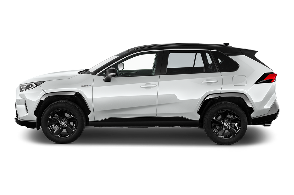 Toyota RAV4 Hybride (Baujahr 2021) Style Selection 5 Türen Seitenansicht