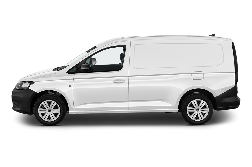 Volkswagen Caddy Cargo (Baujahr 2021) Maxi Regular Cab 4 Türen Seitenansicht