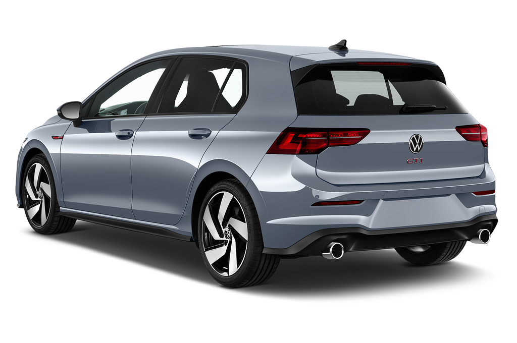 Volkswagen Golf (Baujahr 2021) GTI 5 Türen seitlich hinten