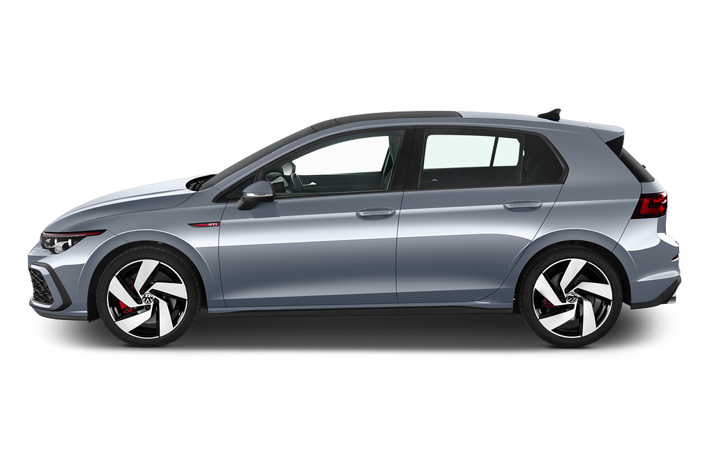 Volkswagen Golf (Baujahr 2021) GTI 5 Türen Seitenansicht