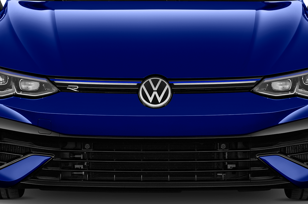Volkswagen Golf (Baujahr 2021) R 5 Türen Kühlergrill und Scheinwerfer