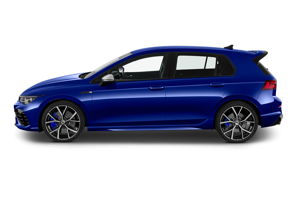 Volkswagen Golf (Baujahr 2021) R 5 Türen Seitenansicht
