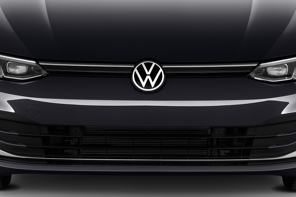 Volkswagen Golf (Baujahr 2022) Style 5 Türen Kühlergrill und Scheinwerfer