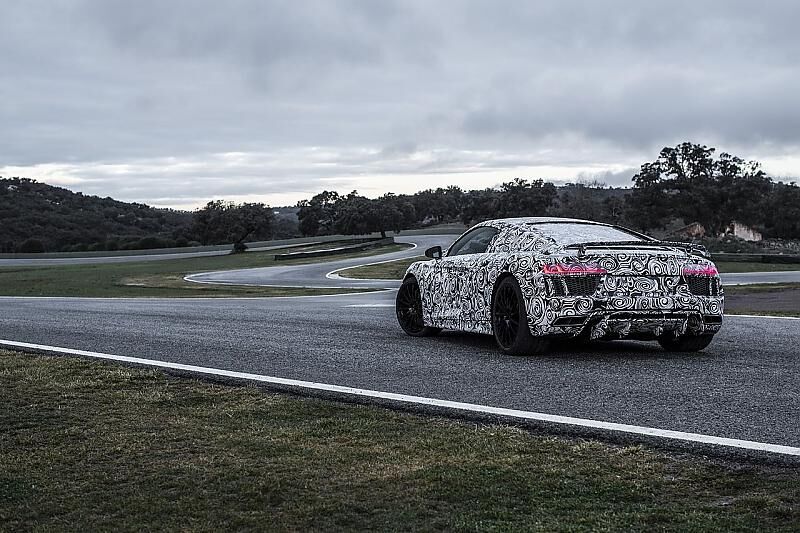 Der neue Audi R8 soll auch auf der Rennstrecke für Furore sorgen