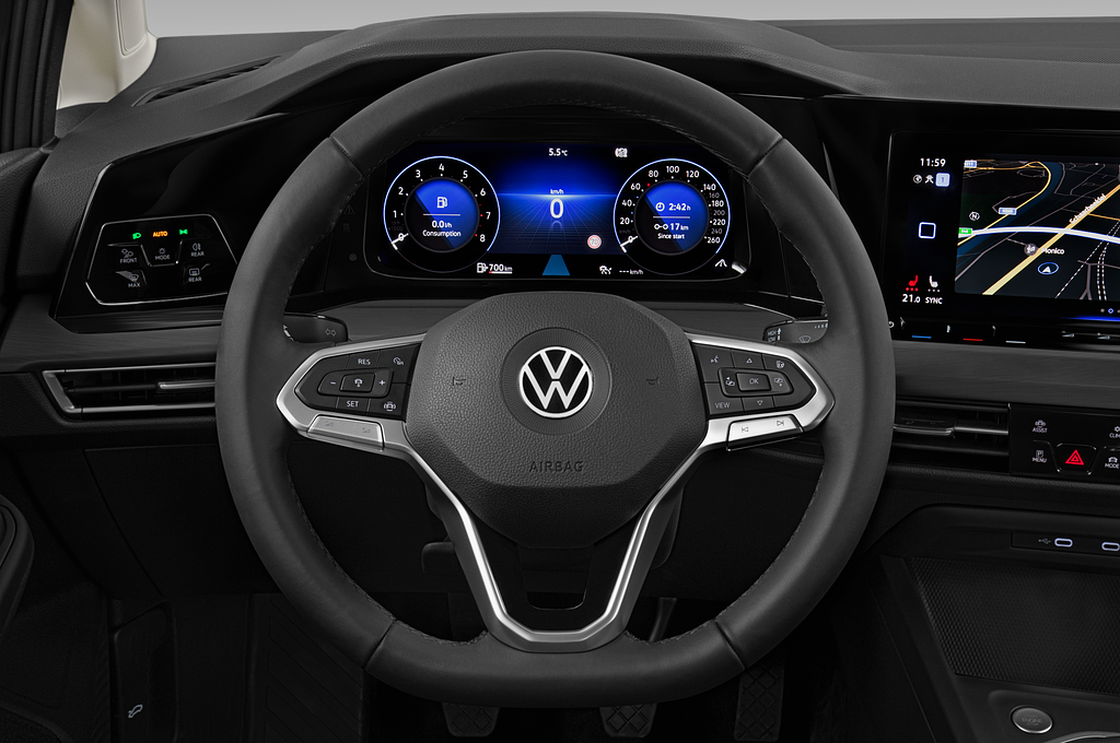 Volkswagen Golf (Baujahr 2022) Style 5 Türen Lenkrad