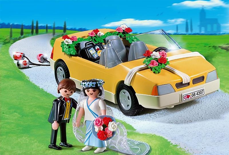 2008 Playmobil Brautauto