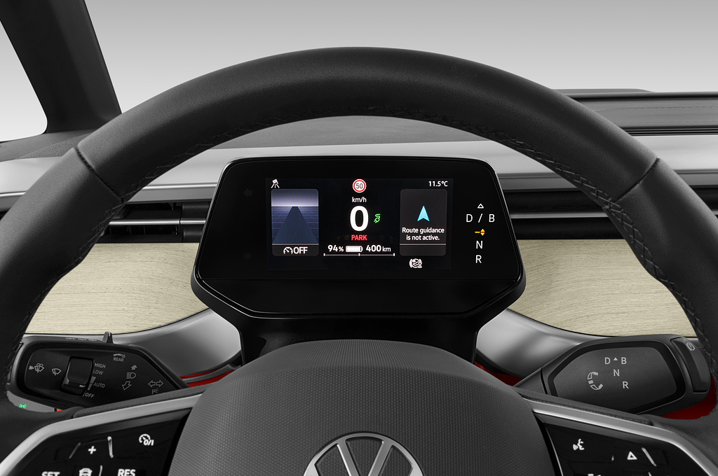 Volkswagen ID. Buzz (Baujahr 2023) Pro 4 Türen Tacho und Fahrerinstrumente