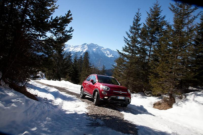 Unterwegs im winterlichen Tirol mit dem Fiat 500X 2.0 Multijet 4x4