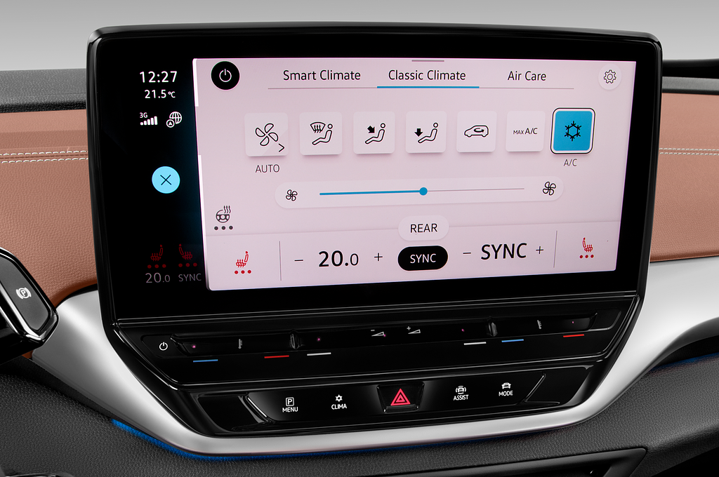 Volkswagen ID.5 (Baujahr 2022) Pro 5 Türen Temperatur und Klimaanlage