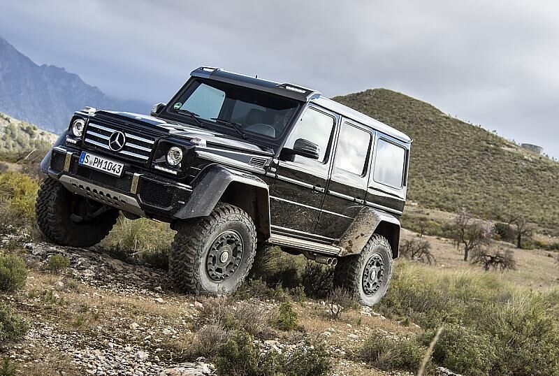 Mercedes G 500 4x4 hoch 2
