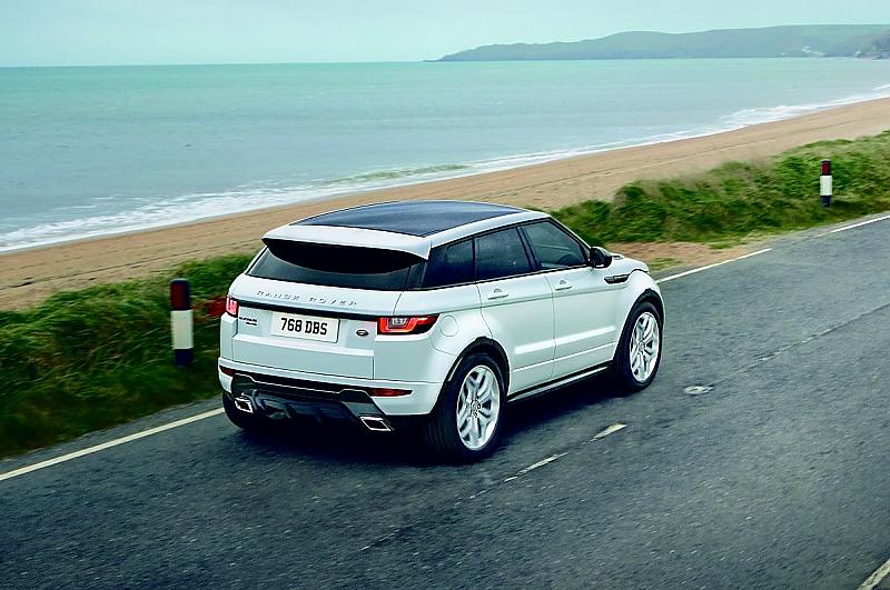 Wie bisher gibt es den Range Rover Evoque als Drei- und Fünftürer