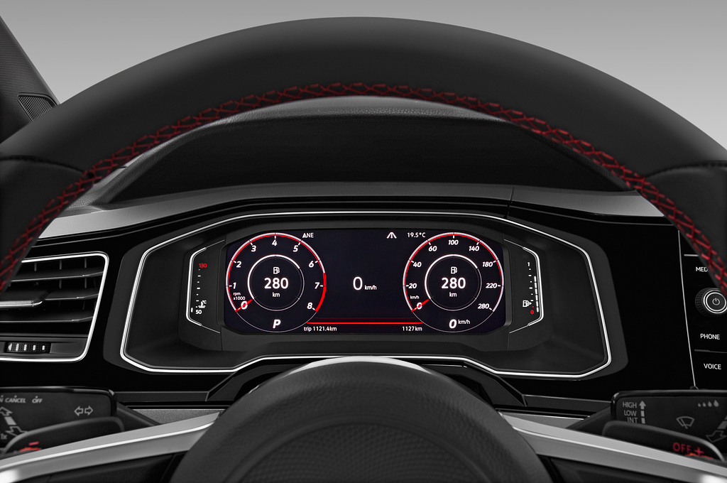 Volkswagen Polo (Baujahr 2022) GTI 5 Türen Tacho und Fahrerinstrumente