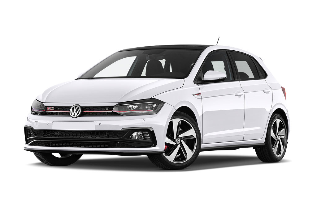 Volkswagen Polo (Baujahr 2022) GTI 5 Türen seitlich vorne mit Felge