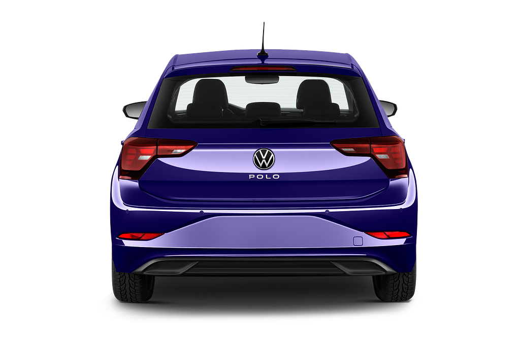 Volkswagen Polo (Baujahr 2023) Life 5 Türen Heckansicht
